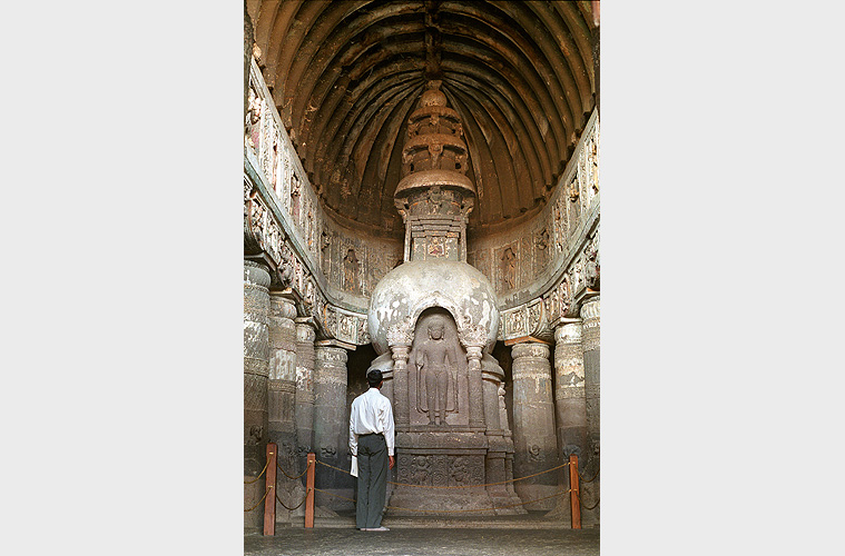 Buddhistischer Hhlentempel in Ajanta, Maharashtra - Geschichte 20
