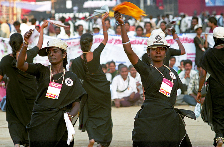 Dalit-Tanzgruppe wirbt fr Gleichberechtigung, Mumbai - Dalits 07
