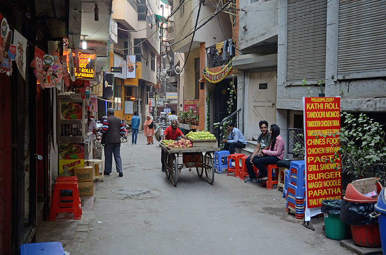 In den Gassen von Hauz Khas