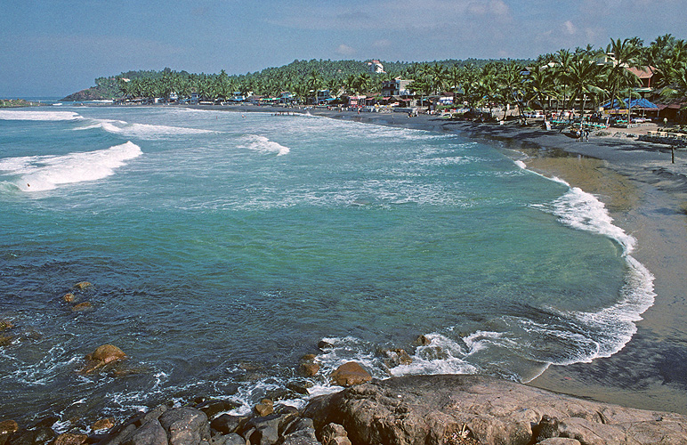  Am Strand von Kovalam