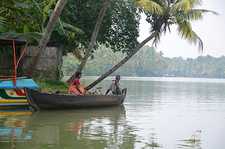  Szene in den Backwaters