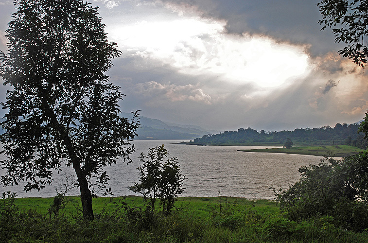 Vor dem Regen, Western Ghats-Gebirge - Monsun 03