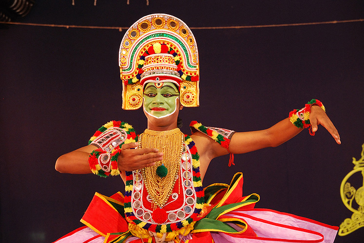 Kathakali-Tnzer