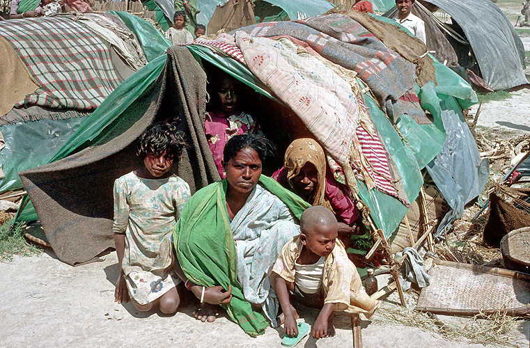  Adivasi-Flchtling in Assam