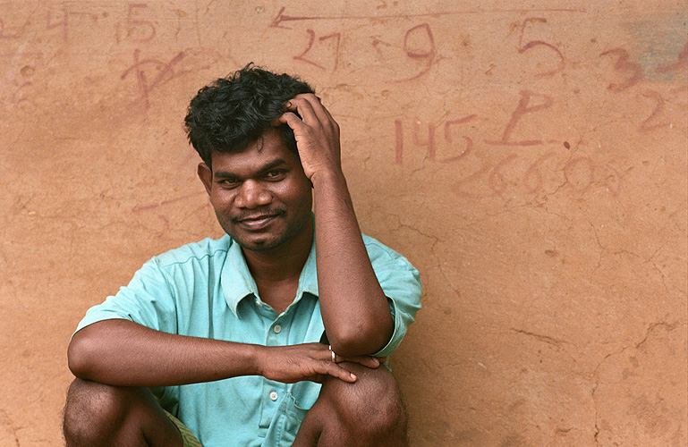  Junger Santal, West-Bengalen 