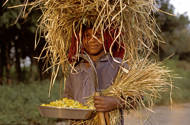  Bauernjunge vom Volk der Munda, Jharkhand 