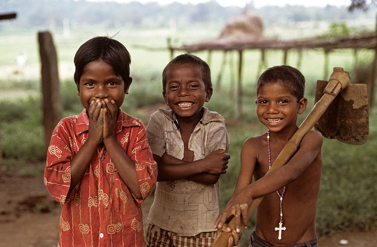  Bauernjungen vom Volk der Munda, Jharkhand 