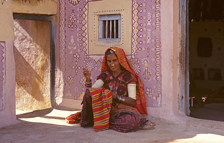 Stickereien aus Kuchh, Gujarat sind in der ganzen Welt beliebt 