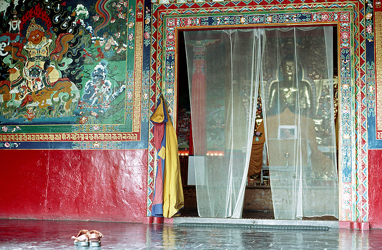 Tibetischer Tempel in Dharamsala, Nordindien