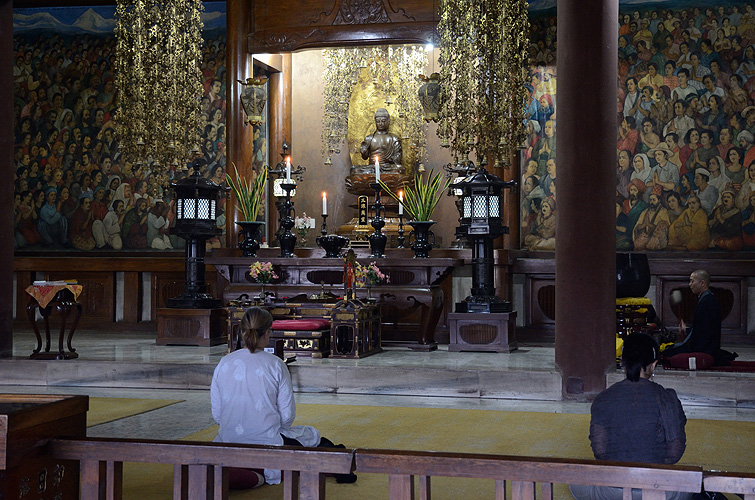 Zen-Tempel in Bodh Gaya