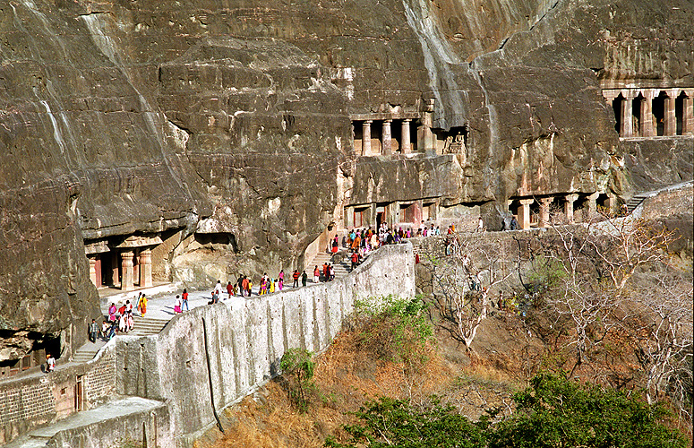 Die Hhlentempel von Ajanta, Maharashtra