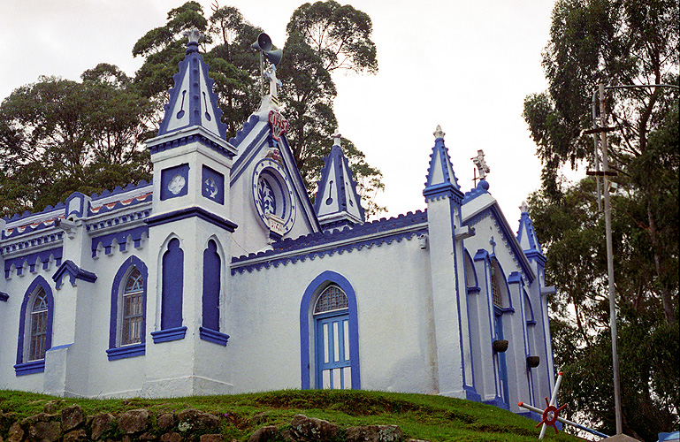 Kirche nahe Kodaikanal, Tamil Nadu - Christen 03